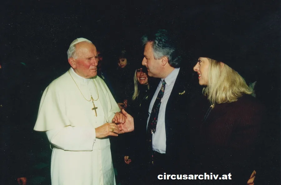 1994 – Begegnung mit dem Papst, Circus Louis Knie